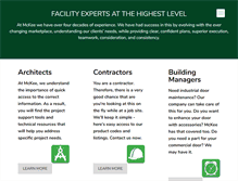Tablet Screenshot of mckeedoor.com